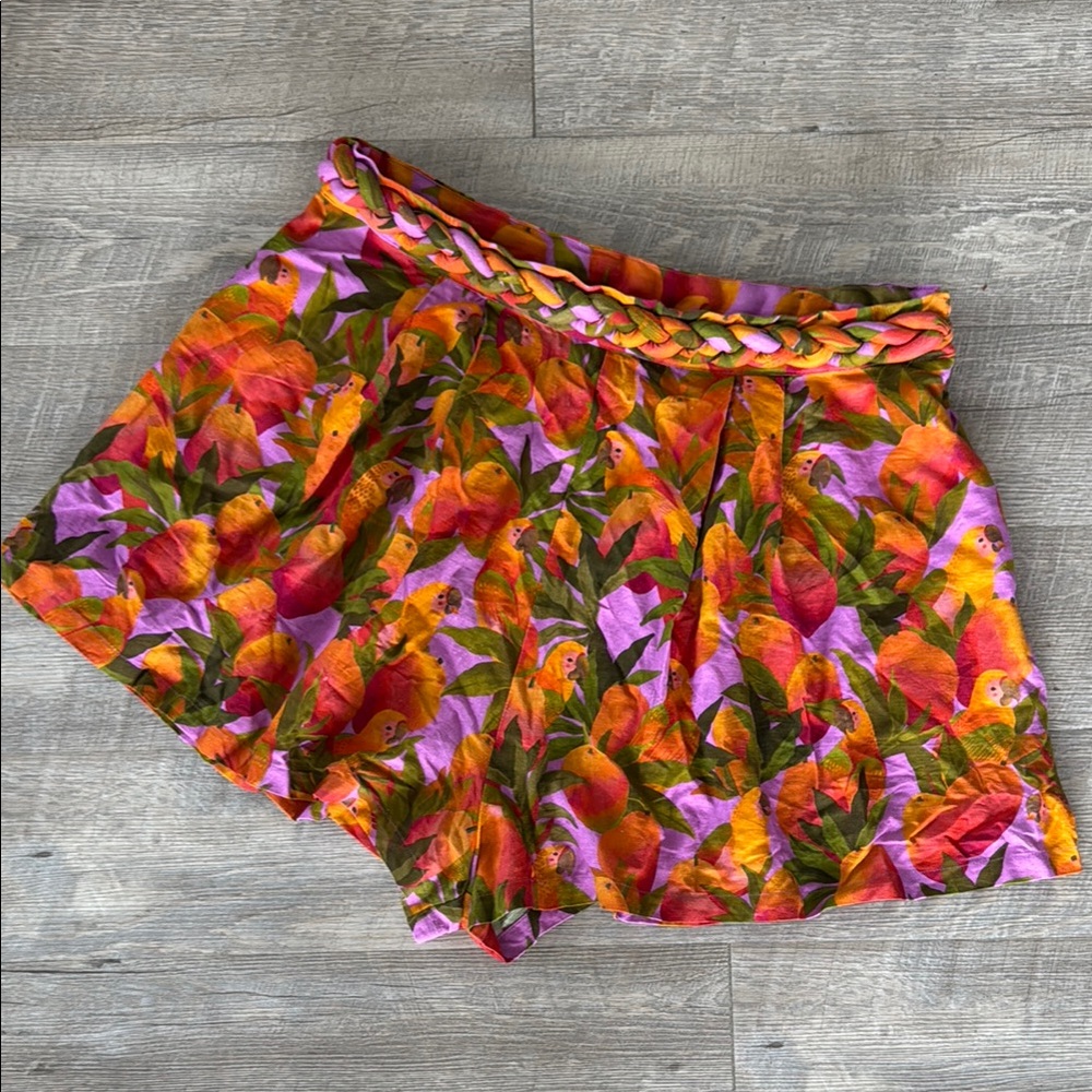 Farm Rio Mango Macaw Shorts XL